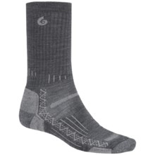 62%OFF メンズハイキングソックス Point6ハイキングテックリブソックス - （男性と女性のための）メリノウール、クルー Point6 Hiking Tech Ribbed Socks - Merino Wool Crew (For Men and Women)画像